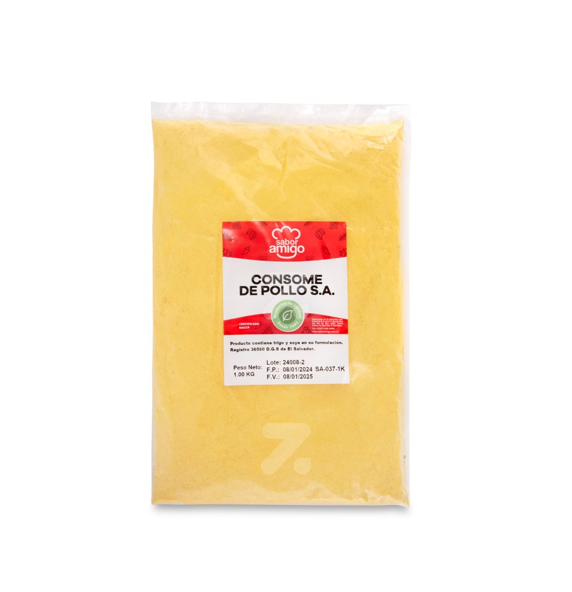 CONSOME DE POLLO S.A. 1 KG