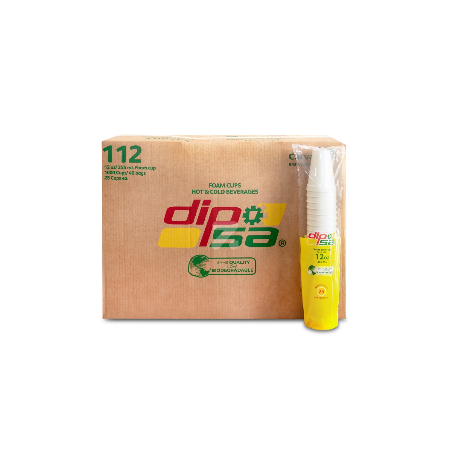 VASO DIPSA 12 OZ MILLAR