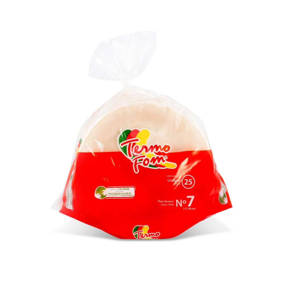 PLATO FOM # 7 FARDO 500 UND