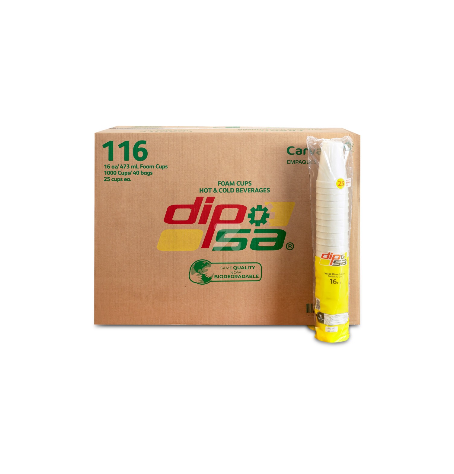 VASO #16 OZ DIPSA MILLAR