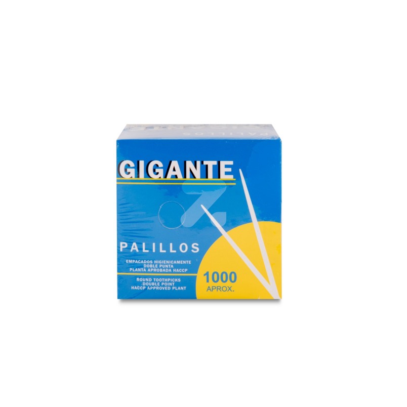PALILLO DIENTES CAJA 1,000 und