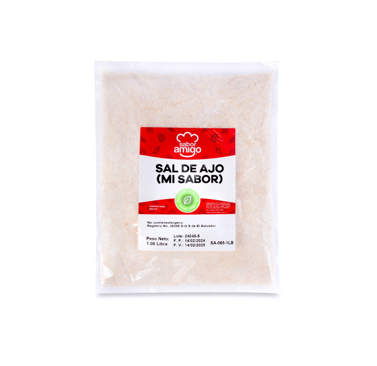SAL DE AJO 1 LB