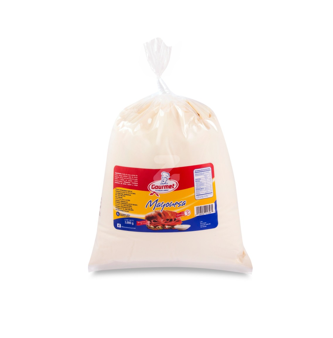 MAYO PURA GOURMET 1 GAL BOLSA