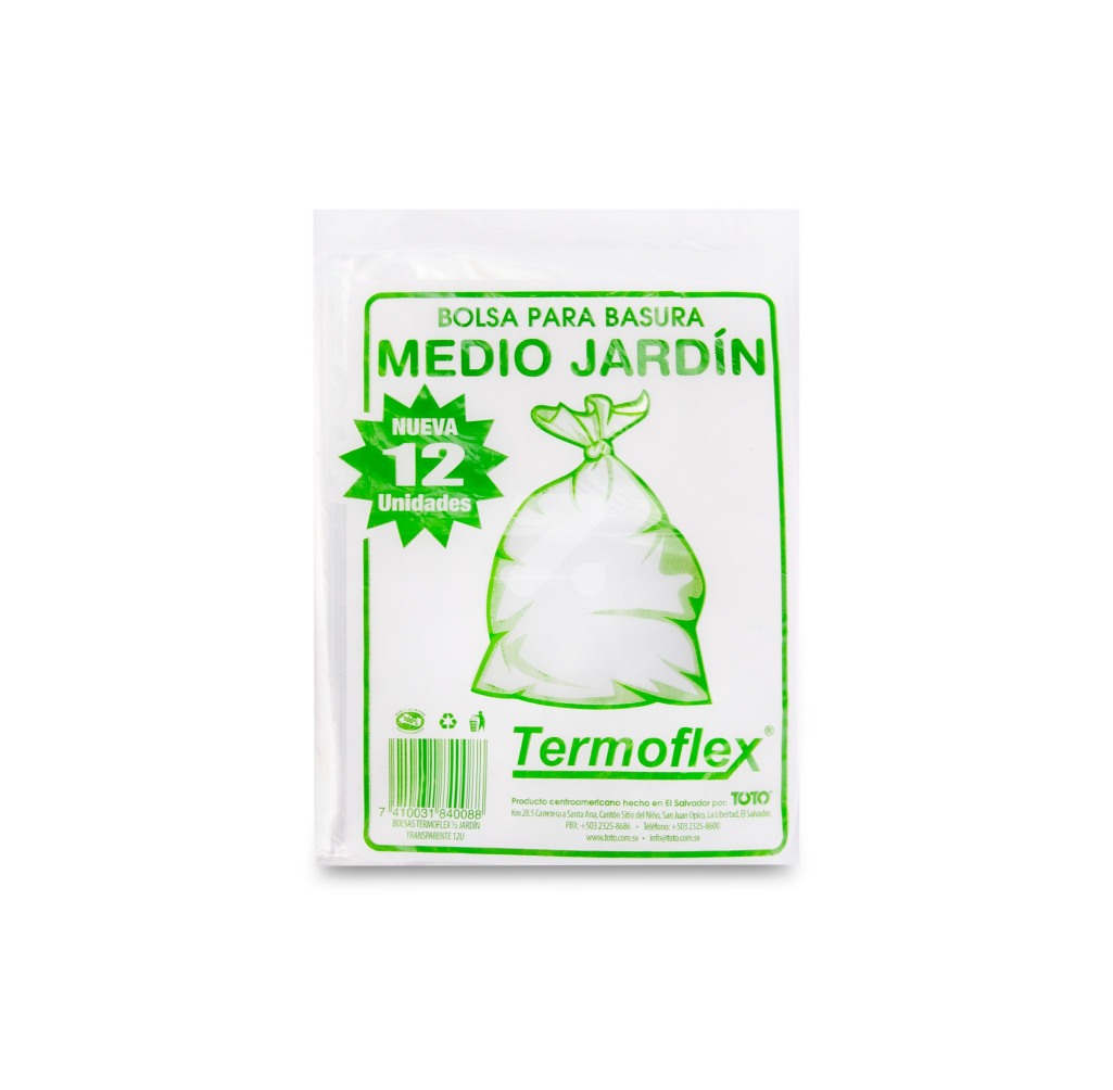 BOLSA 1/2 JARDIN TRANSPARENTE