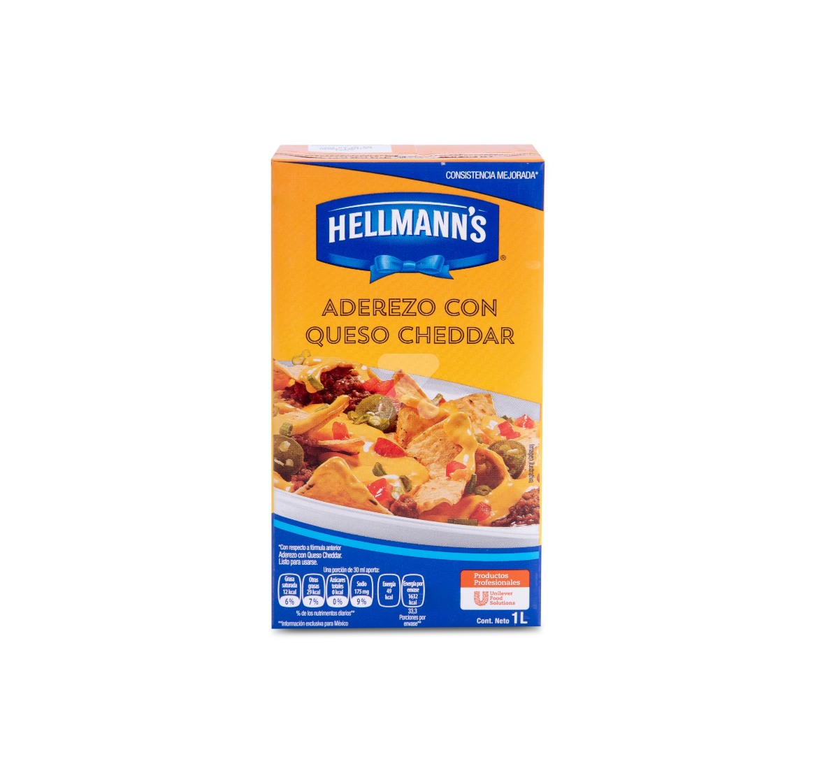 QUESO CHEDDAR HELLMANS